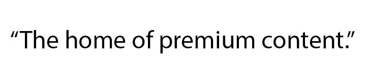 hOME OF PREMIUM CONTE3NT